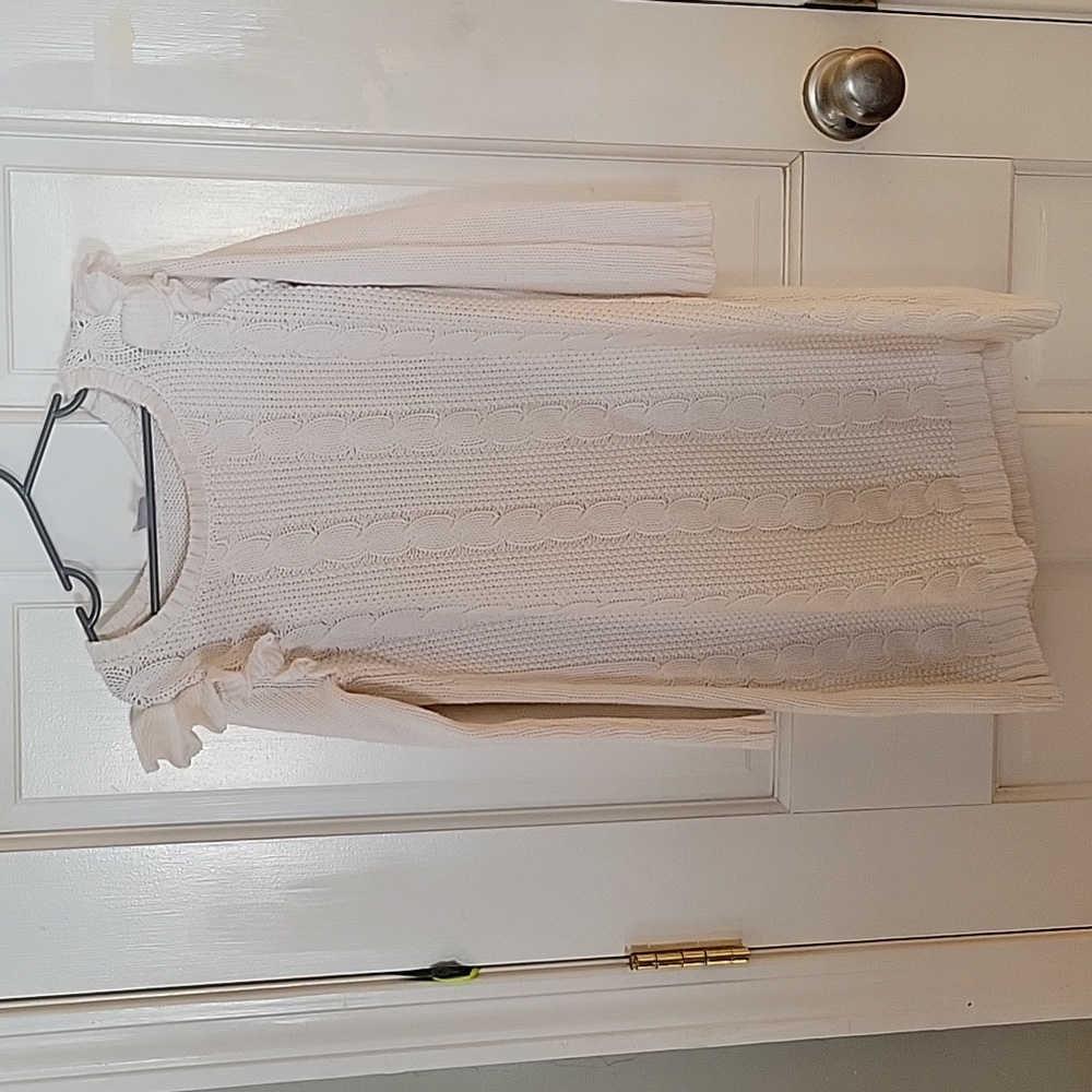 Carters off white Size 7 sweater dress